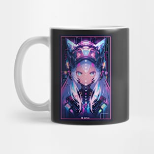 Anime Cat Girl | Quality Anime Design | Chibi Cat Girl Miaw | Manga Anime Art Mug